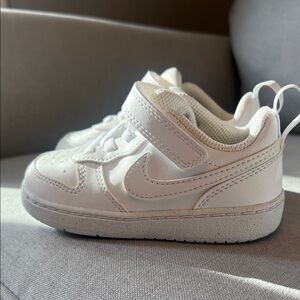 Nike Kids All-White Sneakers